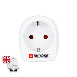 Skross S7914080 - Adaptateur de courant 1500230-E Européen United Kingdom