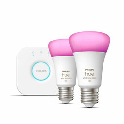 Philips S7189152 - Smart Glühbirne Kit de inicio E27 9 W E27 6500 K 806 lm