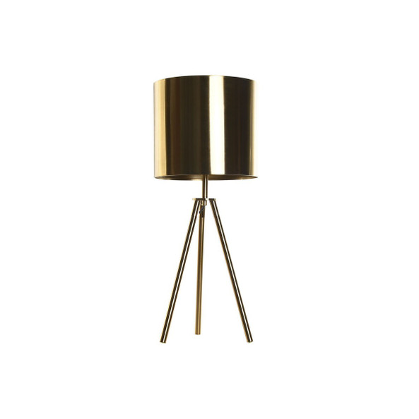 DKD Home Decor S3043674 - Desk lamp Golden Metal 25 x 25 x 56 cm 220 V 50 W 25 x 25 x 60 cm