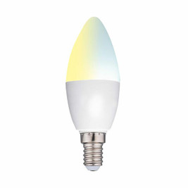 Alpina S7920014 - Ampoule à Puce RGB Wi-Fi 4,9 W E14 2700-6500 K 470 lm