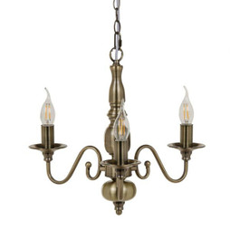 BigBuy Home S8801941 - Suspension 38 x 38 x 80,5 cm Doré Métal