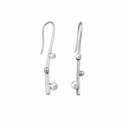 Majorica S7213563 - Ladies Earrings 15474.01.2.000.010.1 Silver