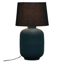 DKD Home Decor S3043634 - Desk lamp Blue Polycarbonate Iron 30 x 30 x 53 cm