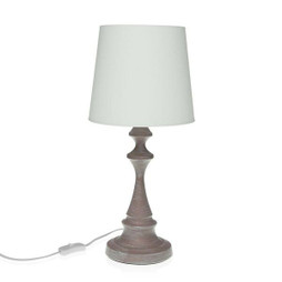 Versa S3410150 - Lampe de bureau Gene Argentée 23 x 49 cm Métal