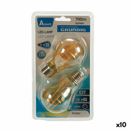Grundig S3616540 - LED lamp 8 W 2300 K E27 Amber 700 lm (10Units) (6 x 10 x 6 cm)