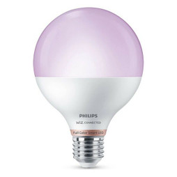 Philips S7910743 - Lampe LED Wiz G95 Smart Full Colors F 11 W E27 1055 lm (2200K) (6500 K)
