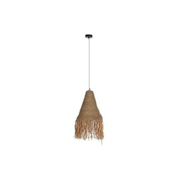 DKD Home Decor S3040074 - Suspension Naturel Fer 50 W Jute (44 x 44 x 67 cm)