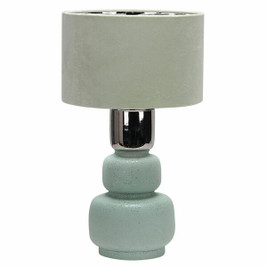 DKD Home Decor S3040134 - Desk lamp Ceramic Green 220 V 50 W 30 x 30 x 54 cm