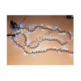 BigBuy Christmas S7905375 - Guirlande lumineuse LED Blanc (11 m)