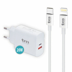 TM Electron S6504973 - Wandladegerät 20 W Lightning/USB-C (1 Stück)