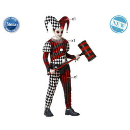 BigBuy Carnival S1135168 - Costume for Children Harlequin 5-6 Years