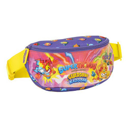 SuperThings S4306441 - Gürteltasche Guardians of Kazoom Gelb Lila 23 x 14 x 9 cm