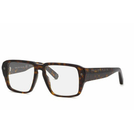 PHILIPP PLEIN S0387283 - Monture de Lunettes Unisexe VPP081-550722 Marron Ø 55 mm
