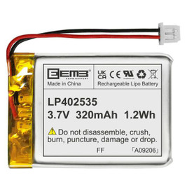 BigBuy Tech M0705249 - Batterie 3,7 V