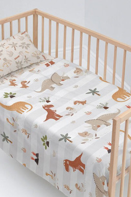 HappyFriday D1613861 - Fitted bottom sheet MOSHI MOSHI 100 x 130 cm 15 x 1 x 38 cm