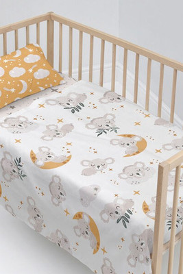HappyFriday D1612701 - Fitted bottom sheet MOSHI MOSHI 100 x 130 cm 15 x 1 x 38 cm
