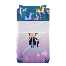 HappyFriday D1609289 - Fitted bottom sheet MR FOX 100 x 130 cm 15 x 1 x 38 cm
