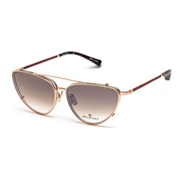 Belstaff S0386985 - Monture de Lunettes + Lunettes de Soleil DELMERE-SHINY-NEGRO-WW ø 57 mm Clip On