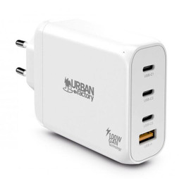 Urban Factory S55249673 - Chargeur portable GPS14UF Blanc