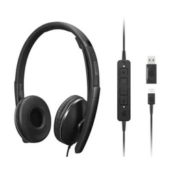 Lenovo S55270972 - Headphones 4XD1M45627 Black