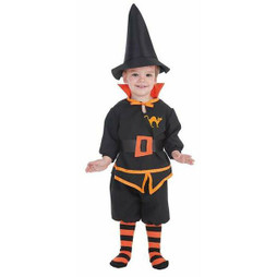 BigBuy Carnival S2436698 - Costume for Babies Carolus Wizard 0-12 Months