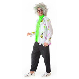 BigBuy Carnival S2449493 - Costume for Adults Scientist M/L