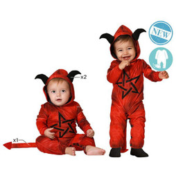 BigBuy Carnival S1135076 - Costume for Babies Male Demon 12-24 Months