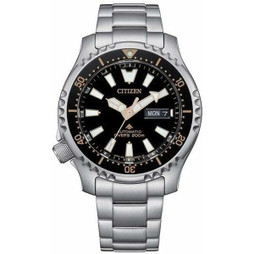 Citizen S72108265 - Herrenuhr NY0160-66E Schwarz Silberfarben