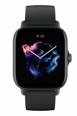 Amazfit M0804080 - Smartwatch GTS 3 Black Graphite 1,75"