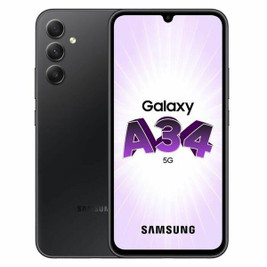 Samsung M0803463 - Smartphone A34 5G 6,6" 6 GB RAM 128 GB Schwarz Grau Stahl