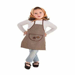 BigBuy Carnival S2409574 - Costume for Children Chestnut seller, female S 7-9 Years