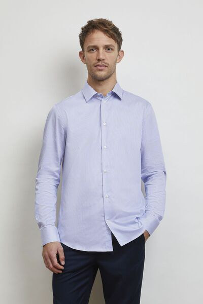 NEOBLU 04338 - BAPTISTE MEN Easy Care Striped Shirt
