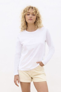 SOLS 04443 - MONARCH WOMEN Tee Shirt Femme Col Rond Manches Longues