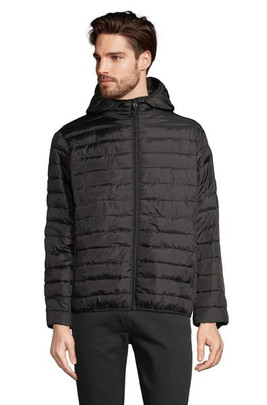 SOL'S 04444 - STREAM HOODED MEN Lightweight Hooded Padded Jacket