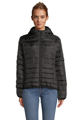 SOL'S 04445 - STREAM HOODED WOMEN Lightweight Hooded Padded Jacket