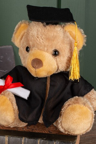 MUMBLES MM036 - Ours en peluche diplomé