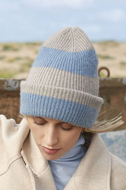 BEECHFIELD BF391R - COLOUR BLOCK BEANIE