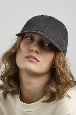 ATLANTIS HEADWEAR AT281 - Washed mid visor 6-panel cap