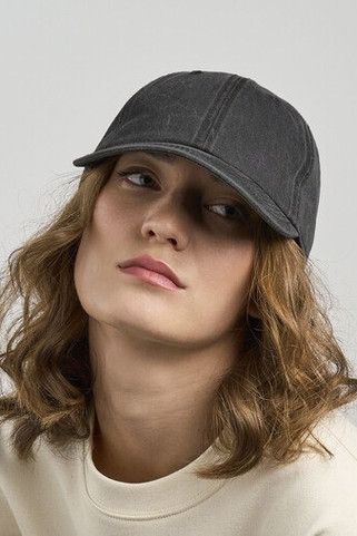 ATLANTIS HEADWEAR AT281 - Washed mid visor 6-panel cap