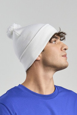 ATLANTIS HEADWEAR AT309 - Beanie with cuff and pompom