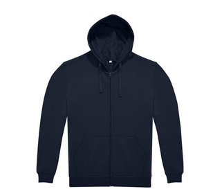 B&C ID224 - Unisex zipped hoodie sweatshirt