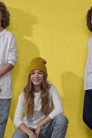 B&C BC01KLS - Kids long sleeve t-shirt 150