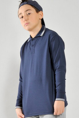 VESTI IT016 - KIDS’ LONG SLEEVE PIQUÉ POLO SHIRT