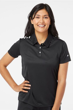 Adidas A325 - Polo à 3 bandes pour femmes