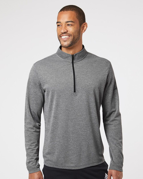 Adidas A401 - Pullover léger à glissière quart de tour