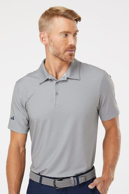 Adidas A498 - Polo imprimé à points de diamant
