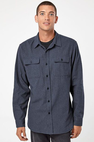 Burnside 8200 - Solid Flannel Shirt