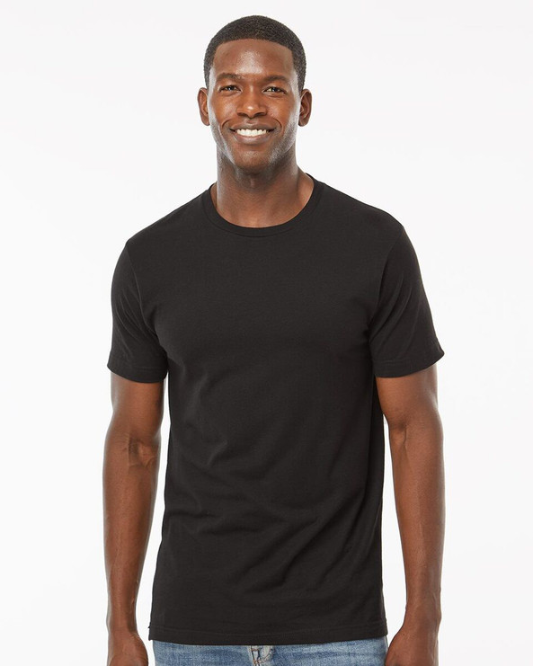 M&O 4502 - T-Shirt en jersey fin
