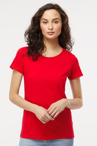 M&O 4810 - Womens Gold Soft Touch T-Shirt