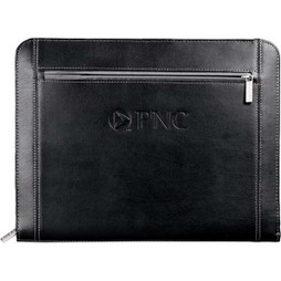 Metropolitan 1100-10 - Zippered Padfolio with FSC Mix Paper